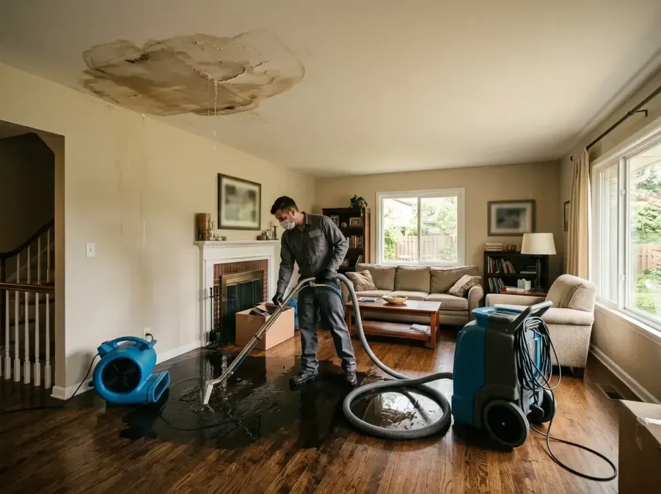 attic-pipe-burst-ceiling-drip-008 — frequently asked questions, Water Damage Restoration & Carpet Care in Locust, NC